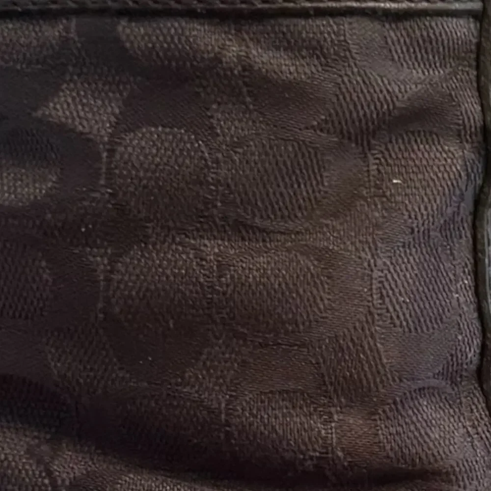 Coach Signature Logo Black Size 7 Laura Lace Up Sherpa Lined Snow Boots